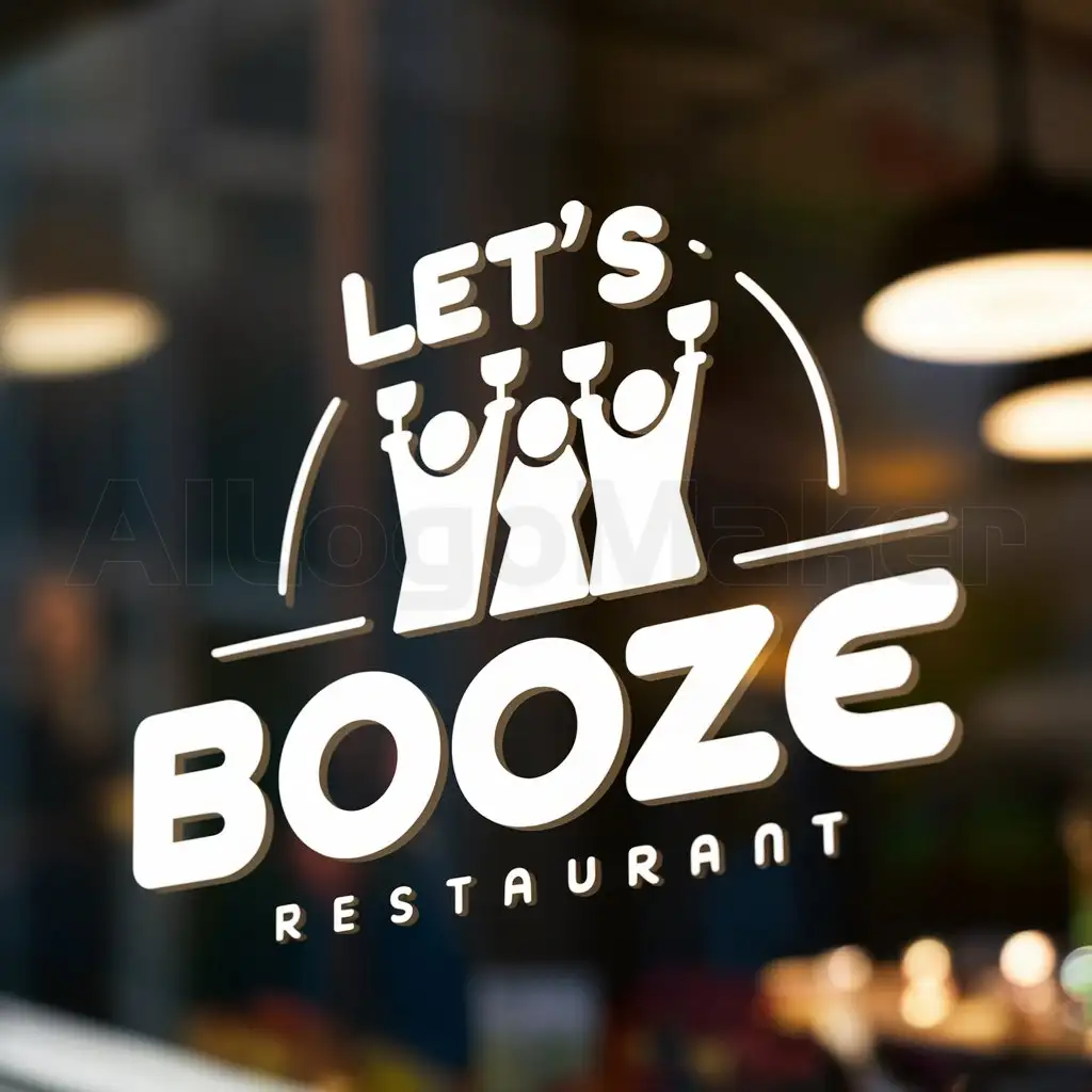 LOGO-Design-For-Lets-Booze-Friends-Gathering-in-Moderate-Ambiance