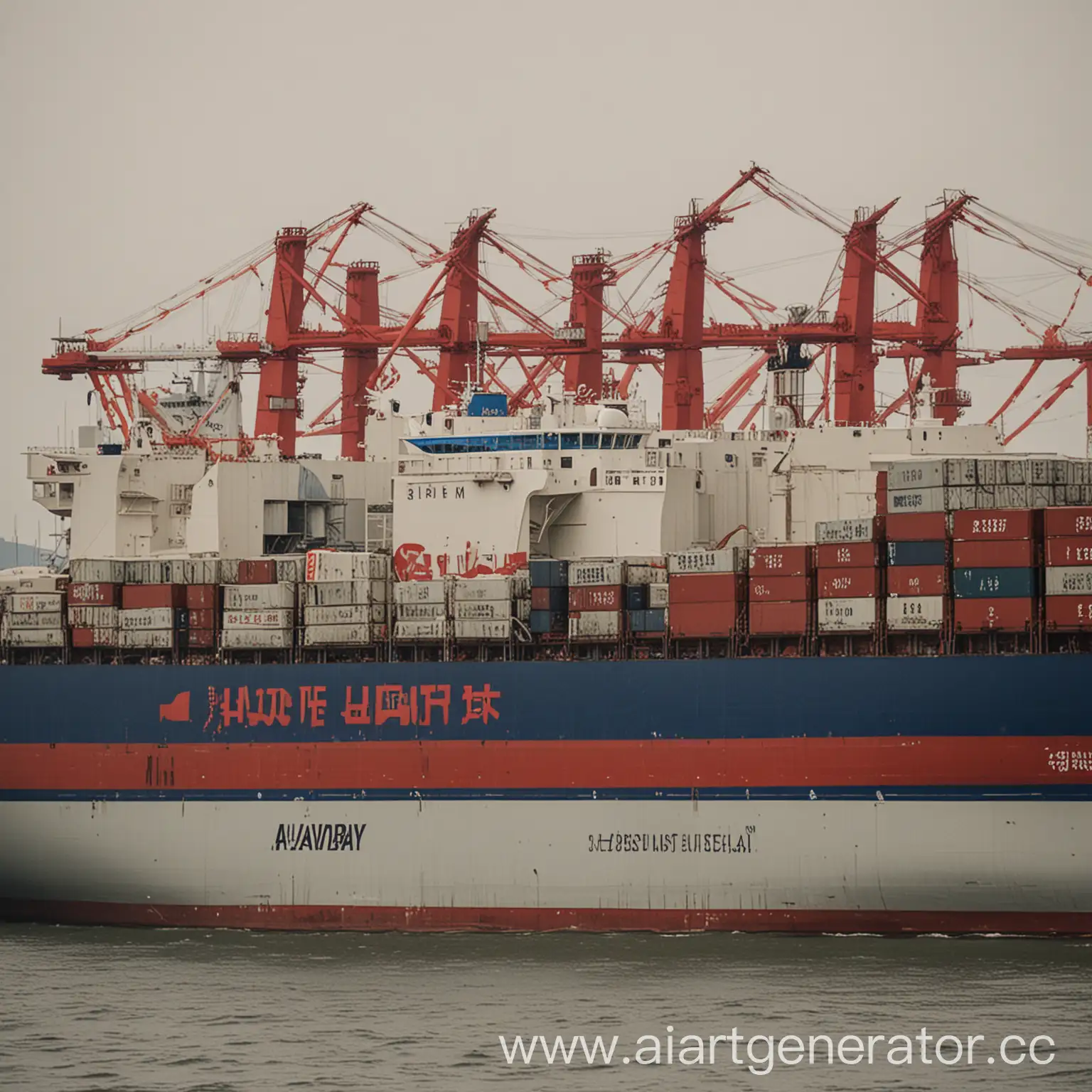 Logistical-Company-HayBay-Ship-Sailing-from-China-to-Russia