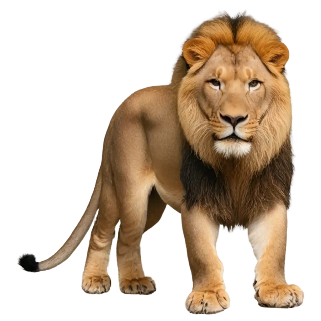 Majestic-Lion-PNG-Image-Roaring-Wildlife-Art-for-Creative-Projects