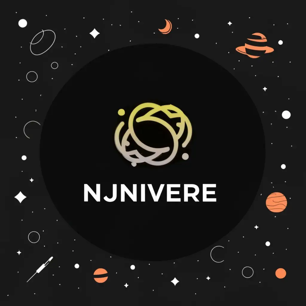 a logo design,with the text "NUNiVERSE", main symbol:universe,Moderate,be used in Technology industry,clear background