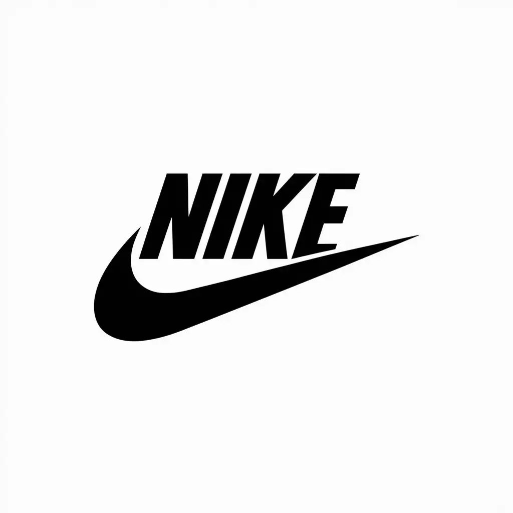 a logo design,with the text "Nike", main symbol:nike,Minimalistic,be used in Sports Fitness industry,clear background