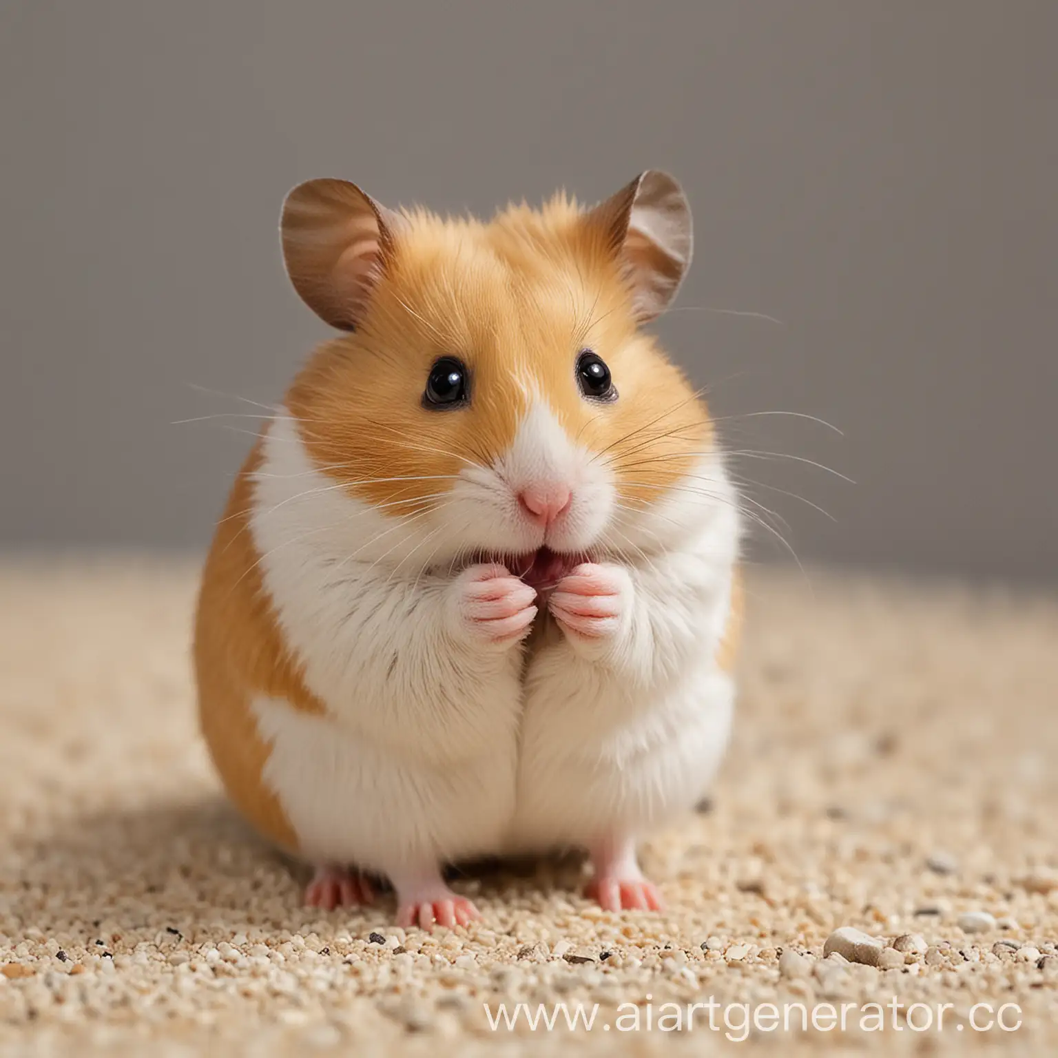 Adorable-Hamster-Playing-with-Colorful-Toys