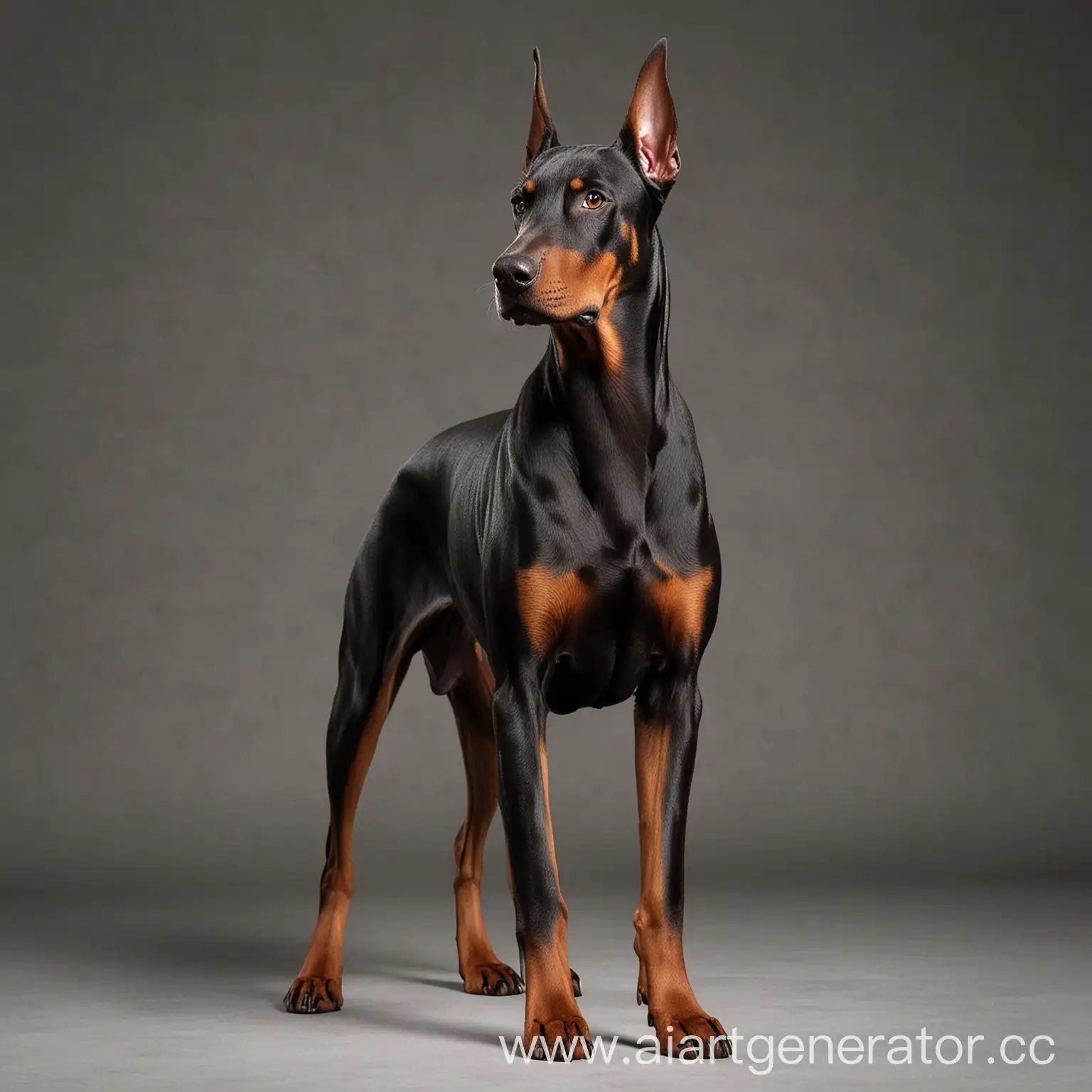 Alert-Doberman-Guarding-the-Night