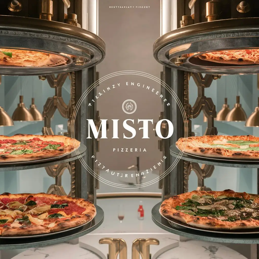 Misto Pizzeria Elegant Pizza Menu Template for Modern Dining