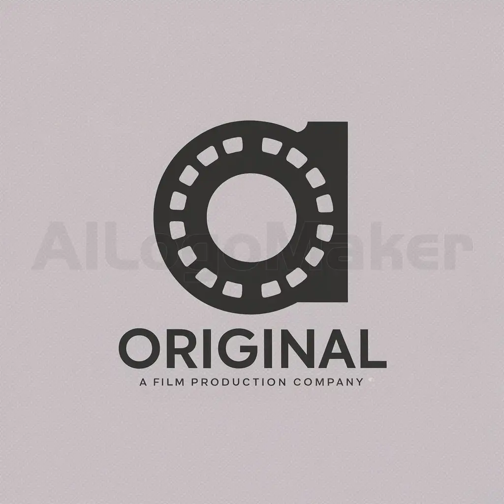 a logo design,with the text "original films", main symbol:the logo for a film production company,Moderate,clear background