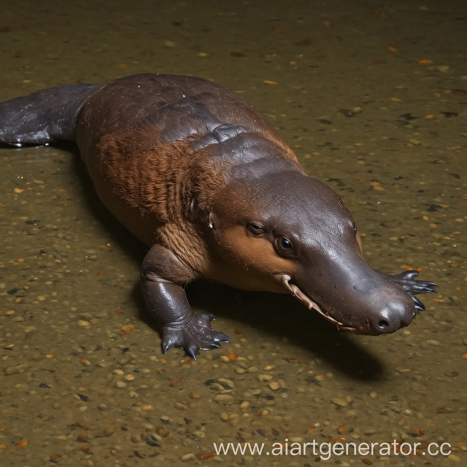 Venomous-Platypus-in-its-Natural-Habitat