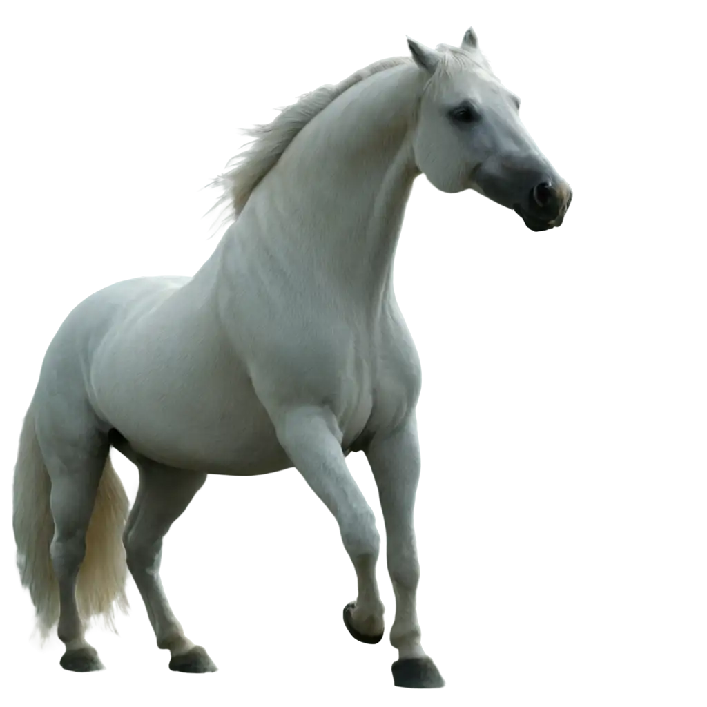 Majestic-White-Horse-PNG-Stunning-Image-Rendered-in-HighQuality-Format