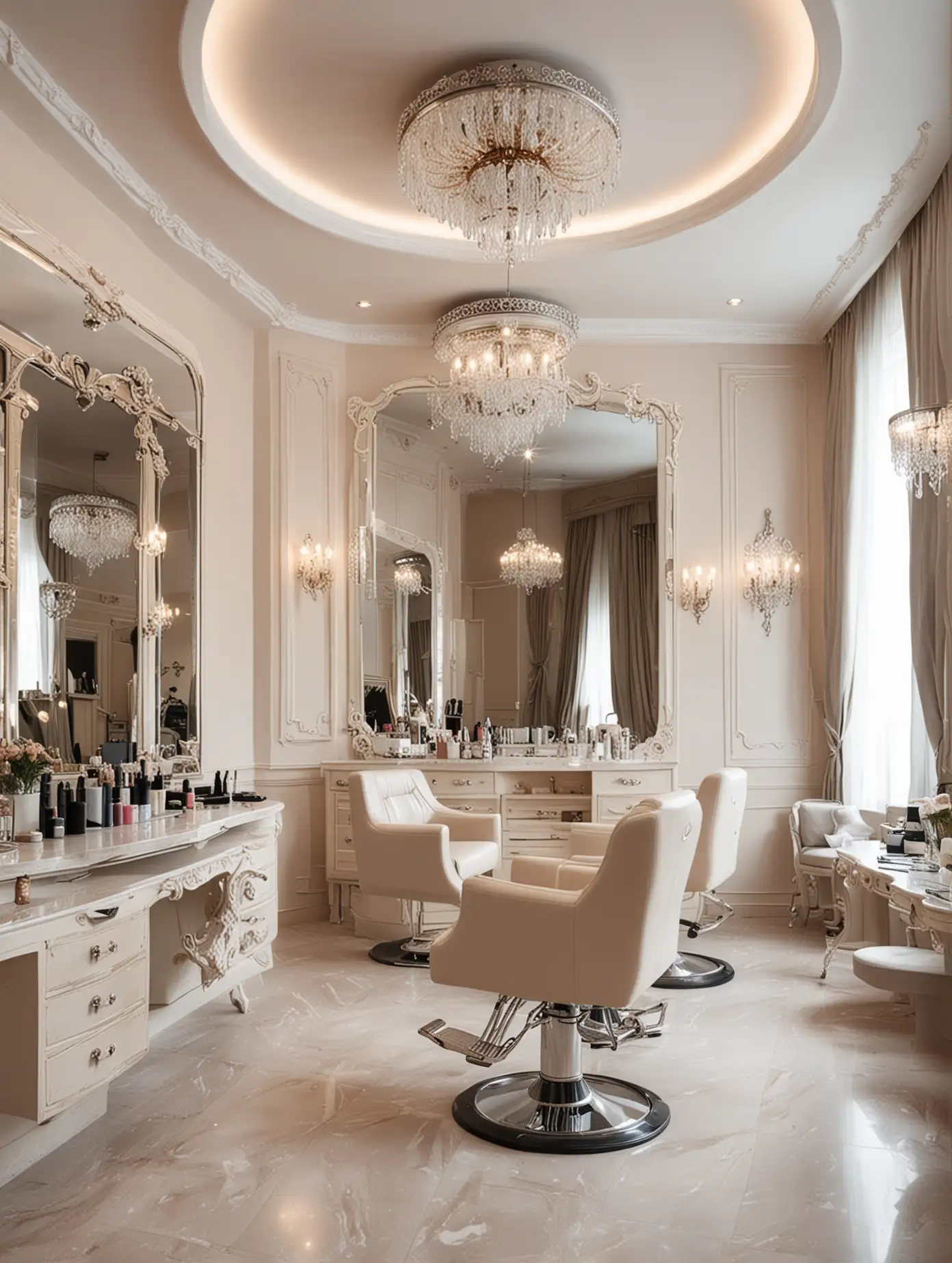 Luxurious-Interior-of-a-HighEnd-Beauty-Salon-in-Light-Tones