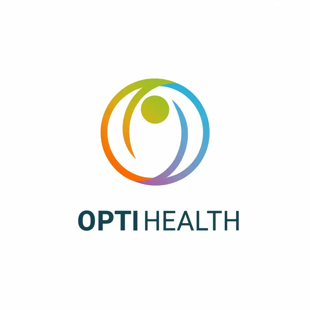 a logo design,with the text "Opti Health", main symbol:create Modern Logo for Opti Health, 
 create a modern and minimalistic logo for my supplement company, Opti Health. The logo should convey the message of promoting overall health and wellness.

Name of Company:  "Opti Health",

Key Requirements:
- The design should be modern and minimalistic in style
- It should resonate with the concept of promoting overall health and wellness,complex,be used in Others industry,clear background