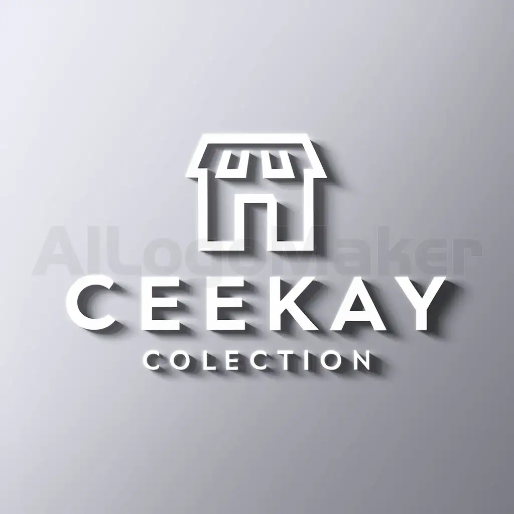 a logo design,with the text "CEEKAY COLLECTION", main symbol:store,Moderate,clear background