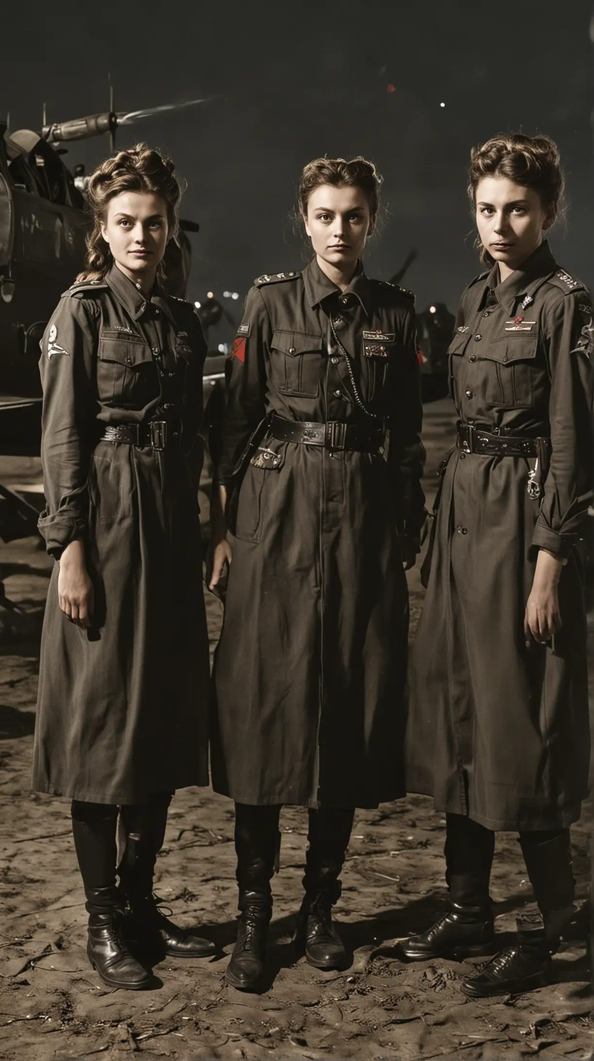 Night Witches Preparing for a Mission