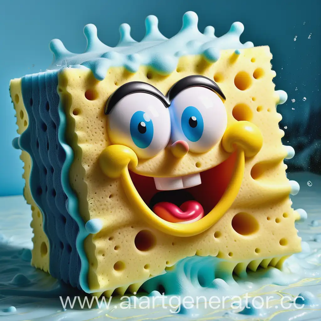 Cheerful-Sponge-in-Abundant-Foamy-Enthusiasm
