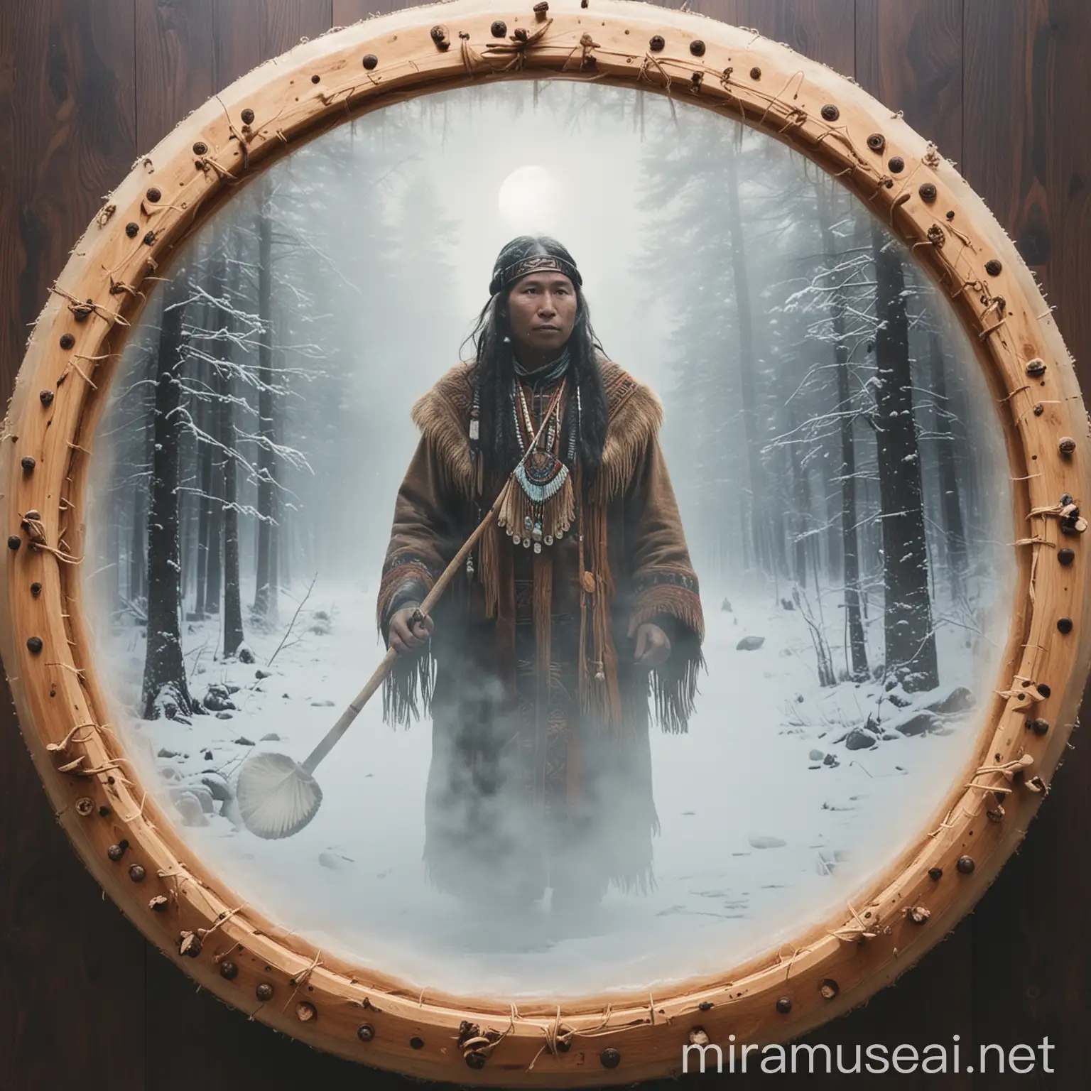 Futuristic Indigenous Drumming on Qilaum in Alaskas Freezing Landscape