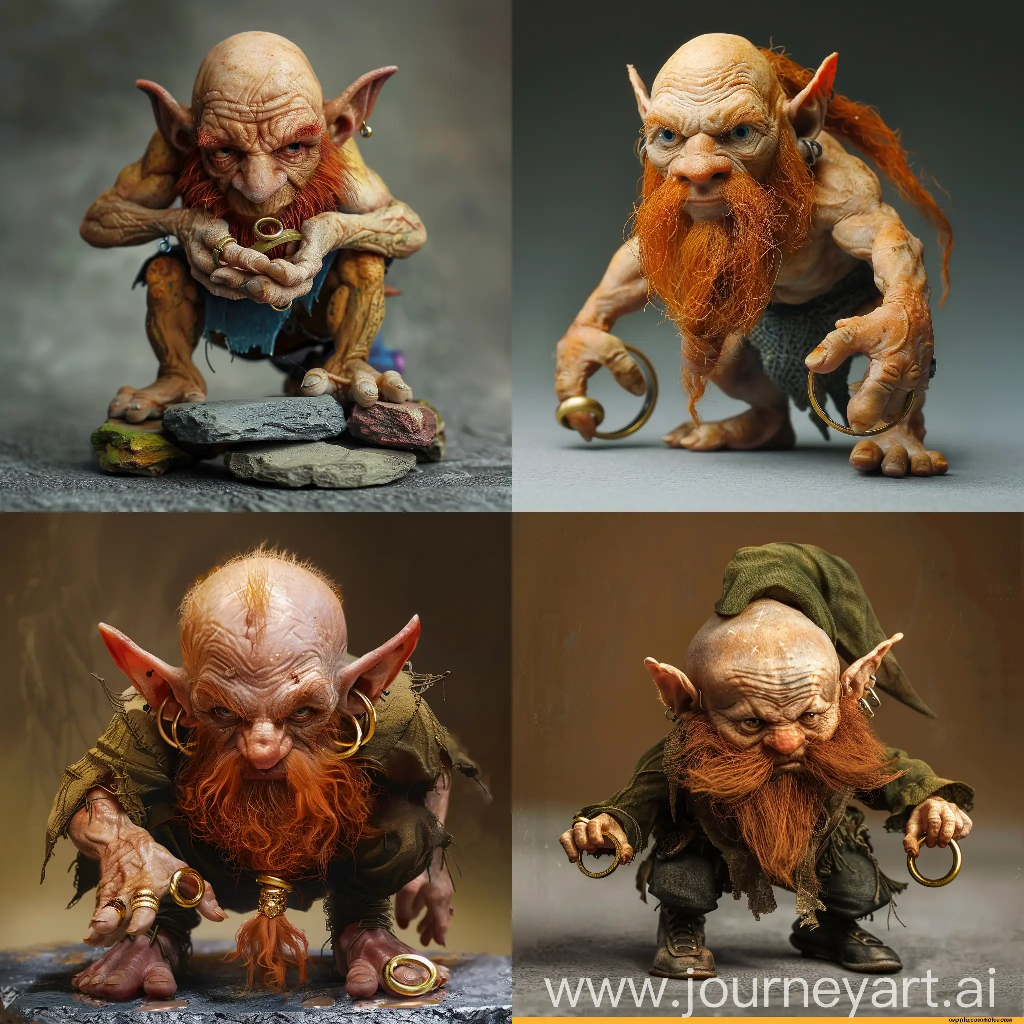 Fantasy-Goblin-and-Dwarf-Exchange-Rings-with-Tiptoe-Dance