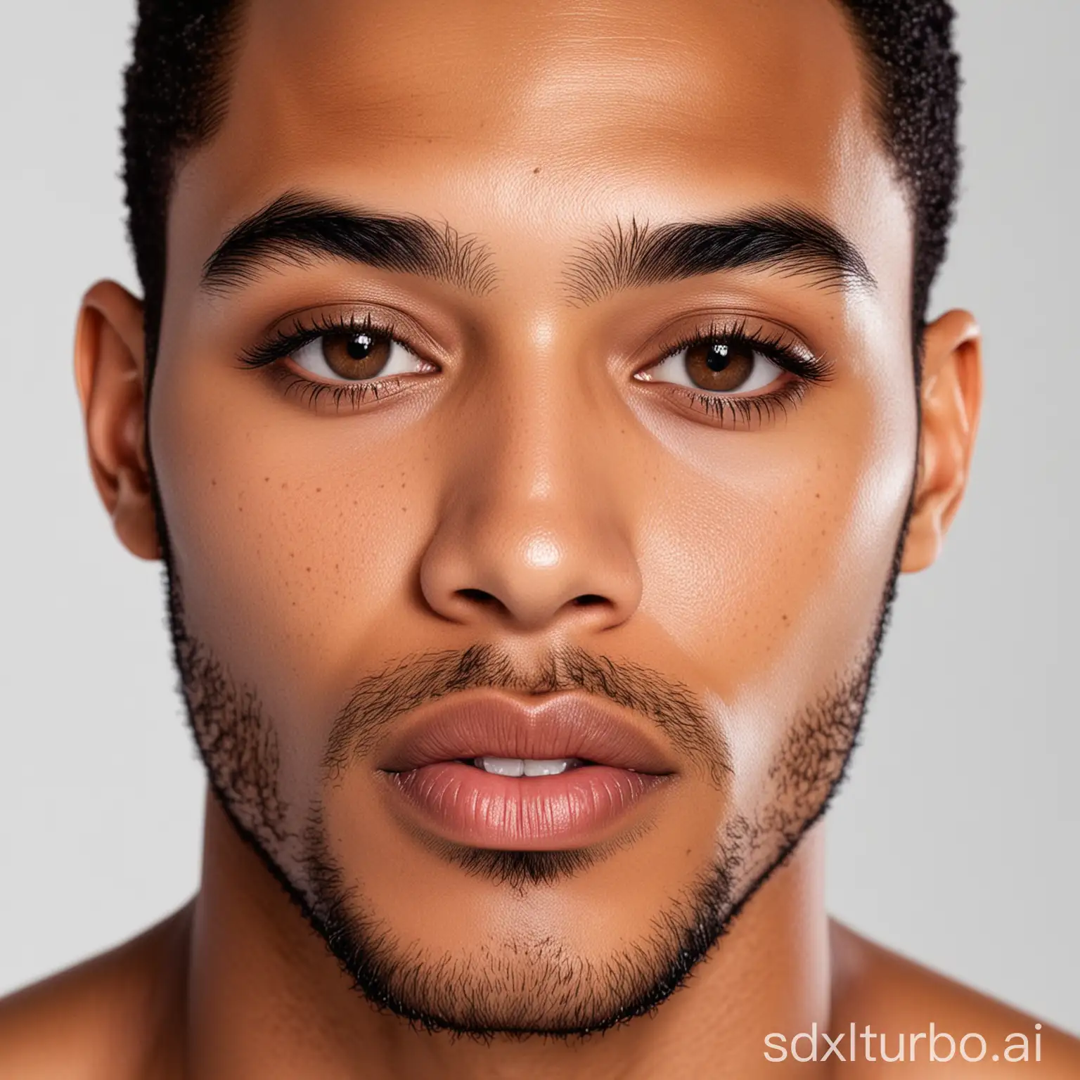 African-American-Male-Model-with-Clear-and-Glowy-Skin-in-Cerave-Portrait