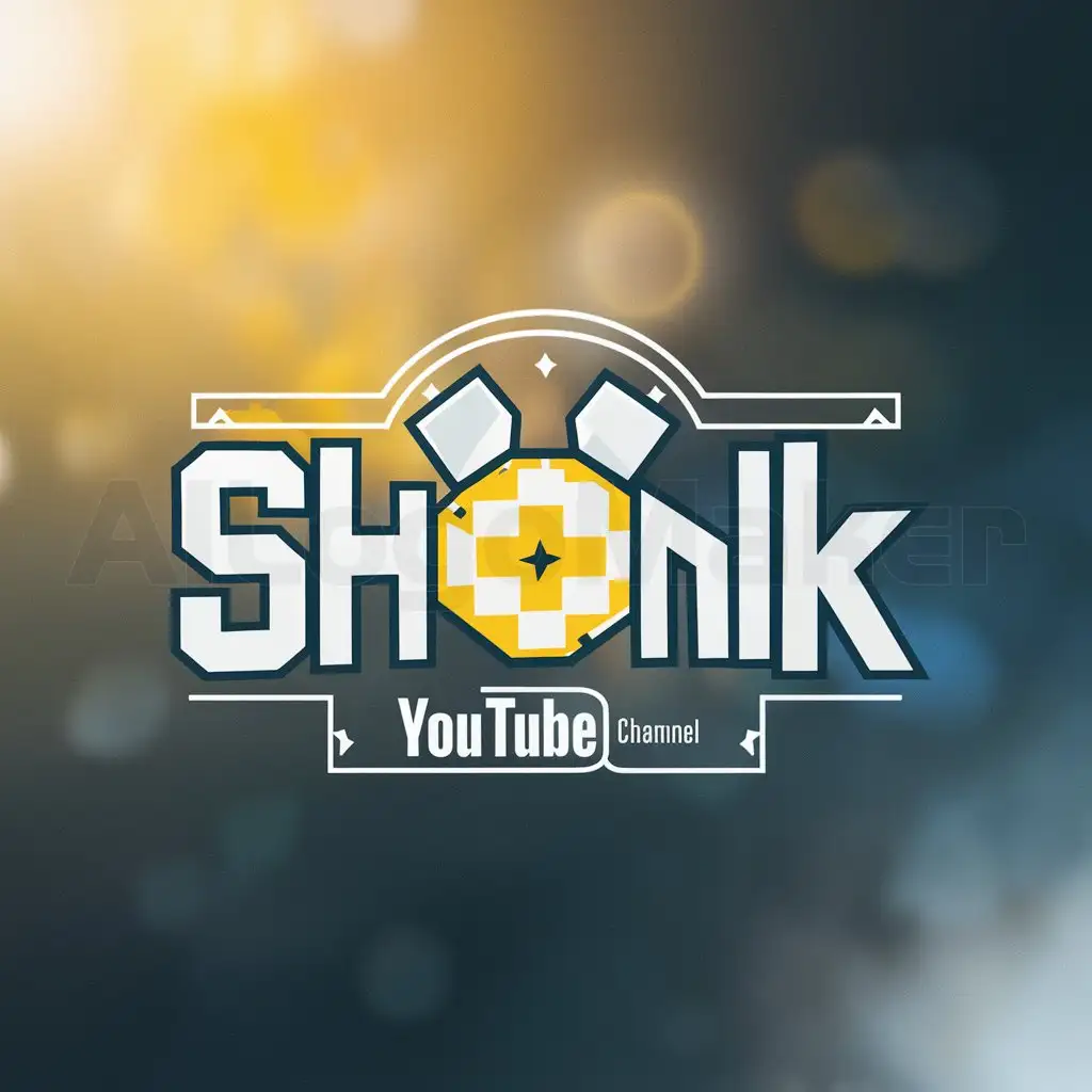a logo design,with the text "Sh0tnlk", main symbol:In the logo should be present gaming nick Sh0tnlknColor scheme should be chosen so that it harmonizes well togethernUse elements relating to the game themenThe logo should be creative, memorable and attract the attention of viewersnConsider that the logo will be used for a YouTube channel,Minimalistic,be used in Entertainment industry,clear background