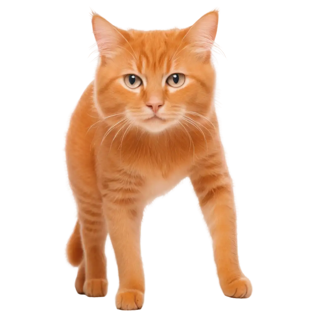 a cat orange woman cute hair