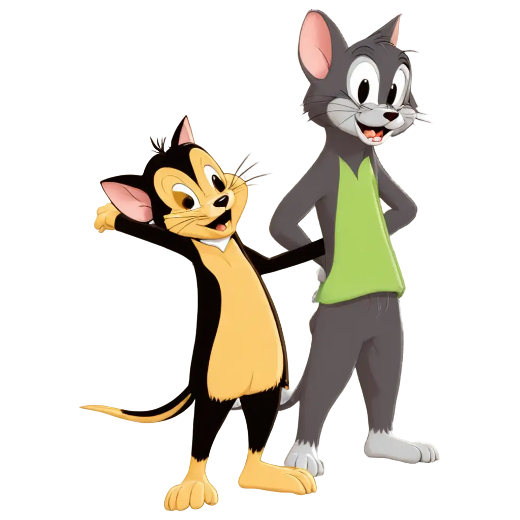 HighQuality-PNG-Image-of-Tom-and-Jerry-A-Timeless-Cartoon-Duo
