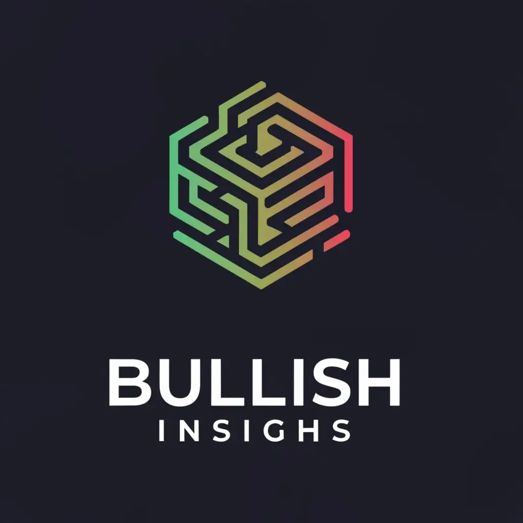 a logo design,with the text "bullish insights", main symbol:crytpo currency,Moderate,be used in Others industry,clear background