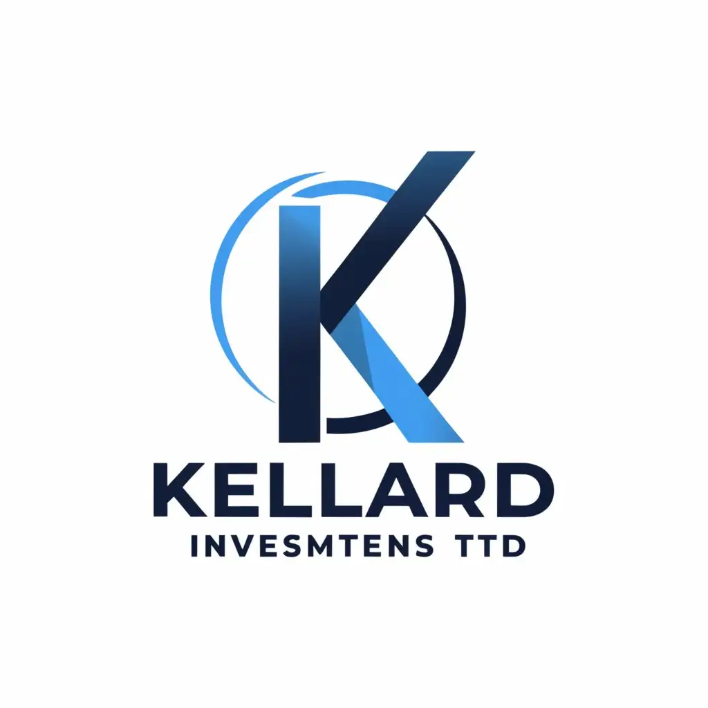 a logo design,with the text "kelard investments Ltd", main symbol:KELARD  OR K,Moderate,be used in ROYAL AND IMPERIAL INVESTMENTS IN HUMANITARIAN PROJECTS industry,clear background