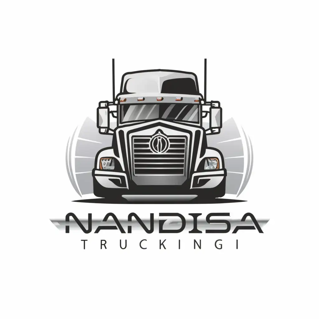 LOGO-Design-For-Nandisa-Trucking-Luxurious-Trucks-Representing-Swift-Secure-Reliable-Services