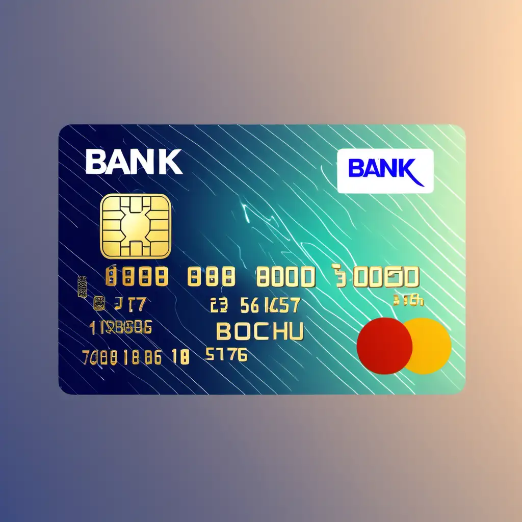 банкова карта с кактос и цифров код с NFT BOCHU