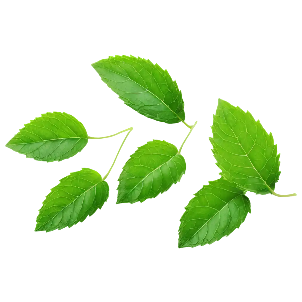 Vibrant-PNG-Image-Majestic-Mint-Leaves-Take-Flight