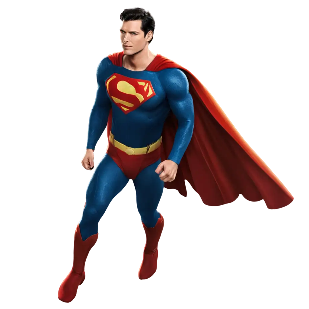 Dynamic-Superman-PNG-Image-Elevate-Your-Online-Presence-with-HighQuality-Art