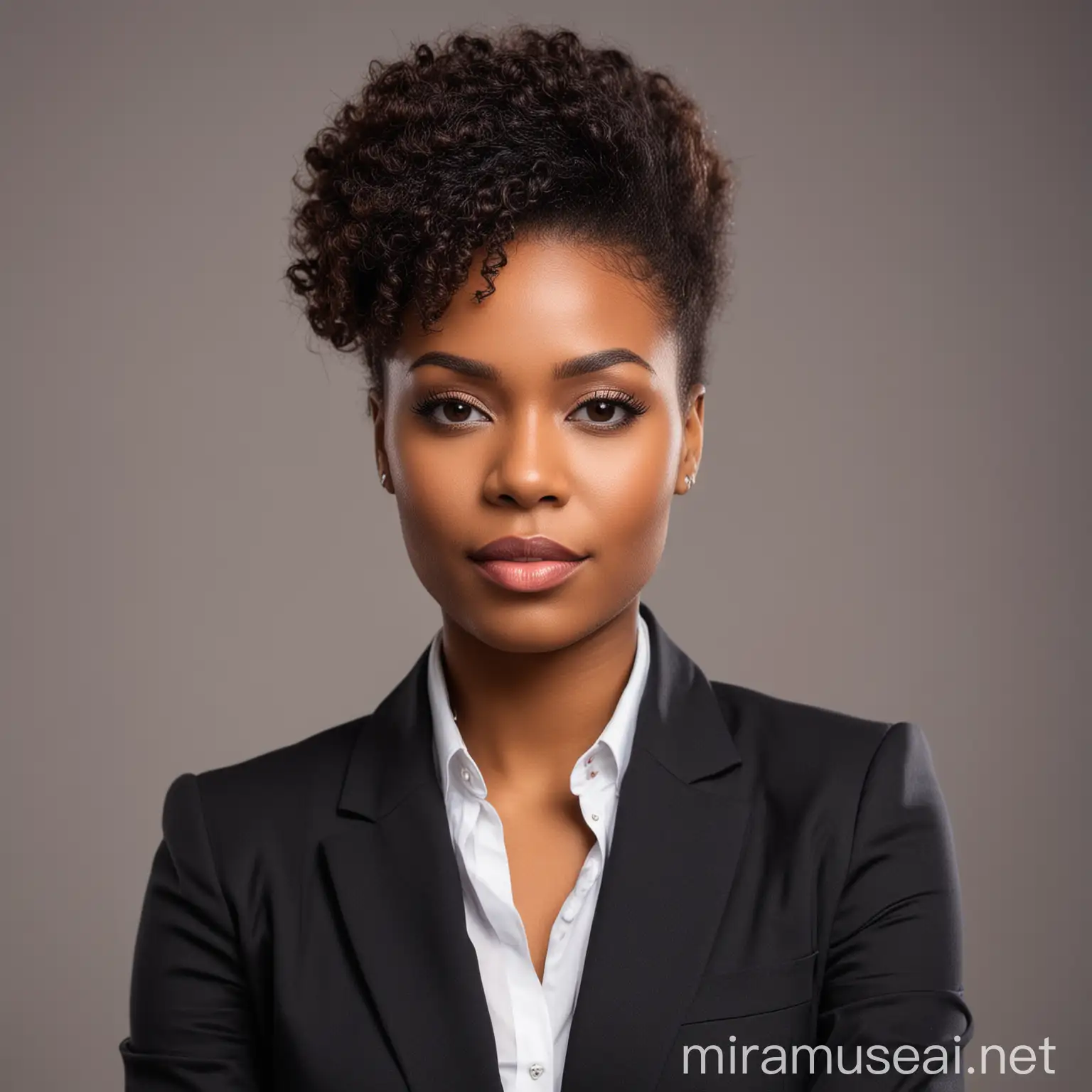 PICTURE OF A BEAUTIFUL PROFESSIONAL BLACK BUSINESS LADY