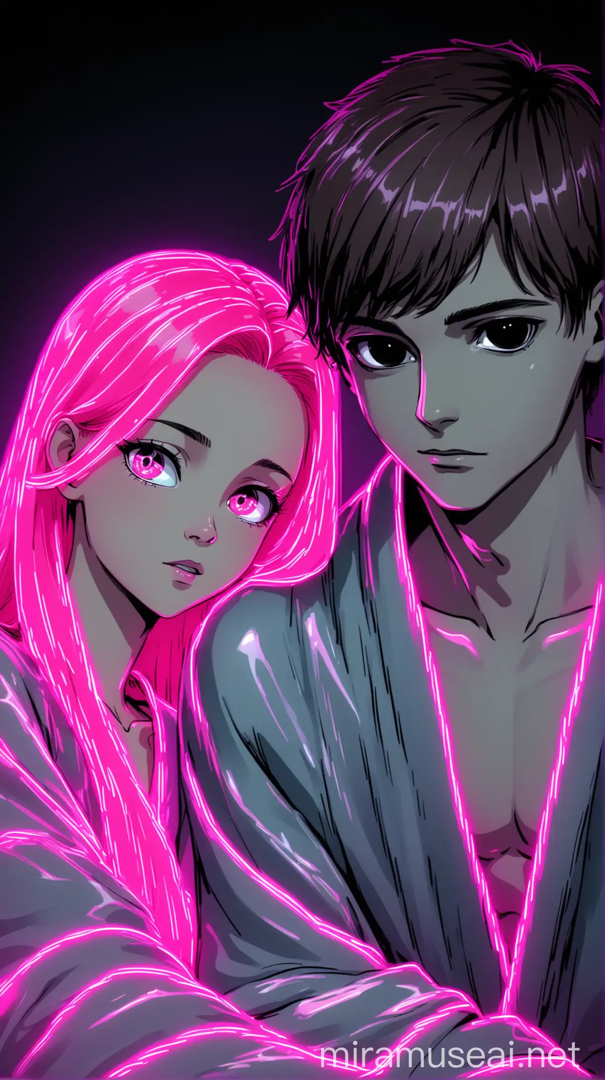 Teenage Dream Neon Duo in Translucent Robes