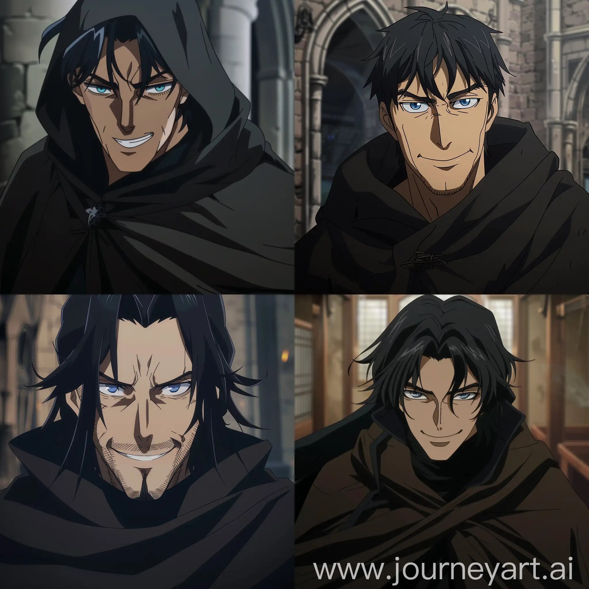 Mysterious-Man-with-Black-Hair-and-Blue-Eyes-in-Anime-Style