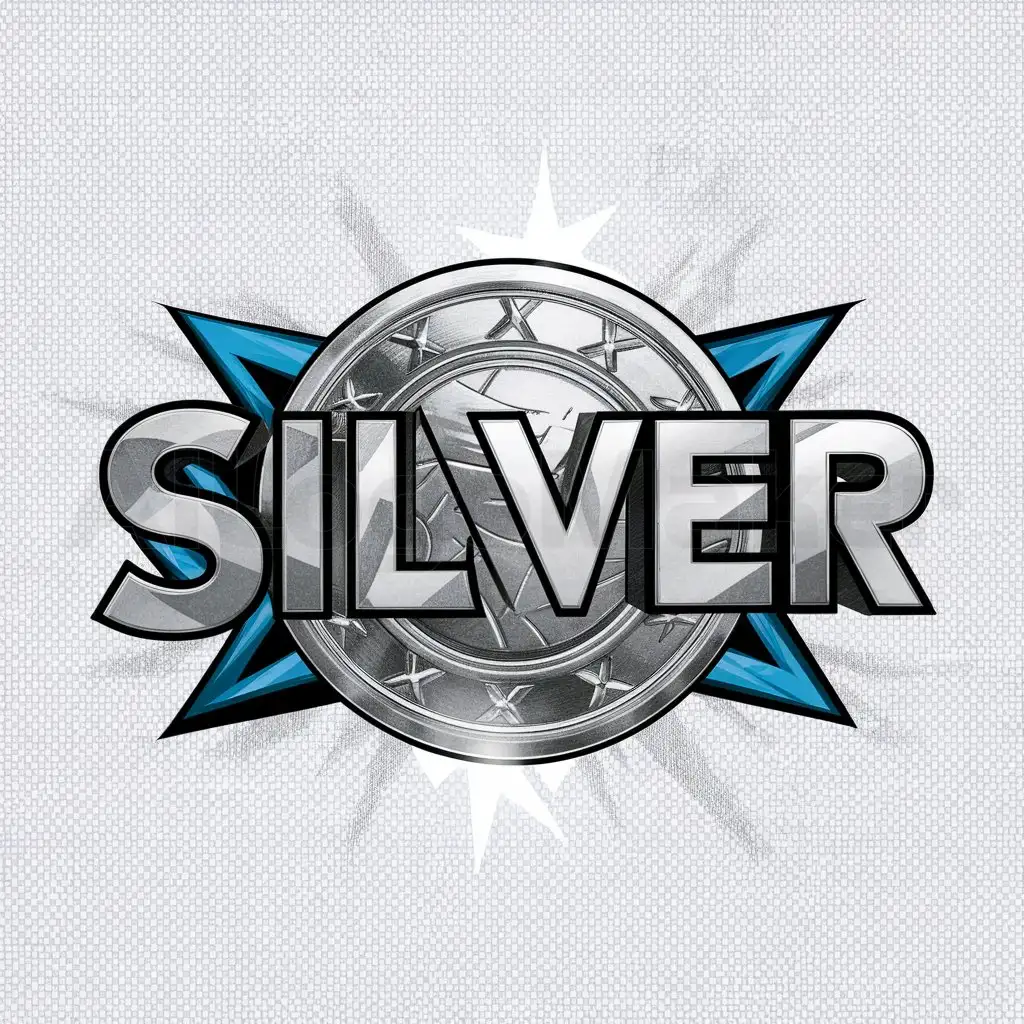 a logo design,with the text "Silver", main symbol:Silver, Comic Style,Moderate,clear background