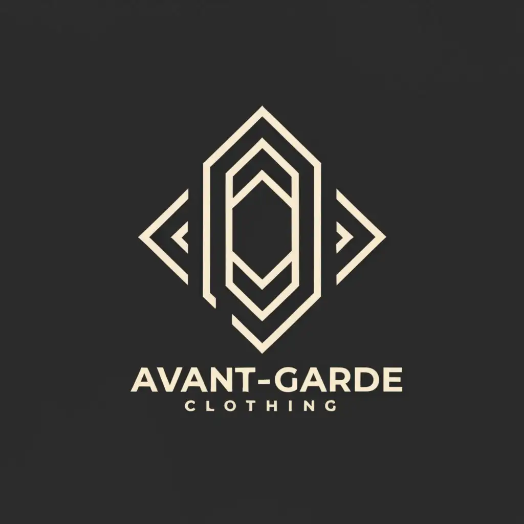 a logo design,with the text "Avant-Garde", main symbol:Fabric,Moderate,be used in clothing industry,clear background