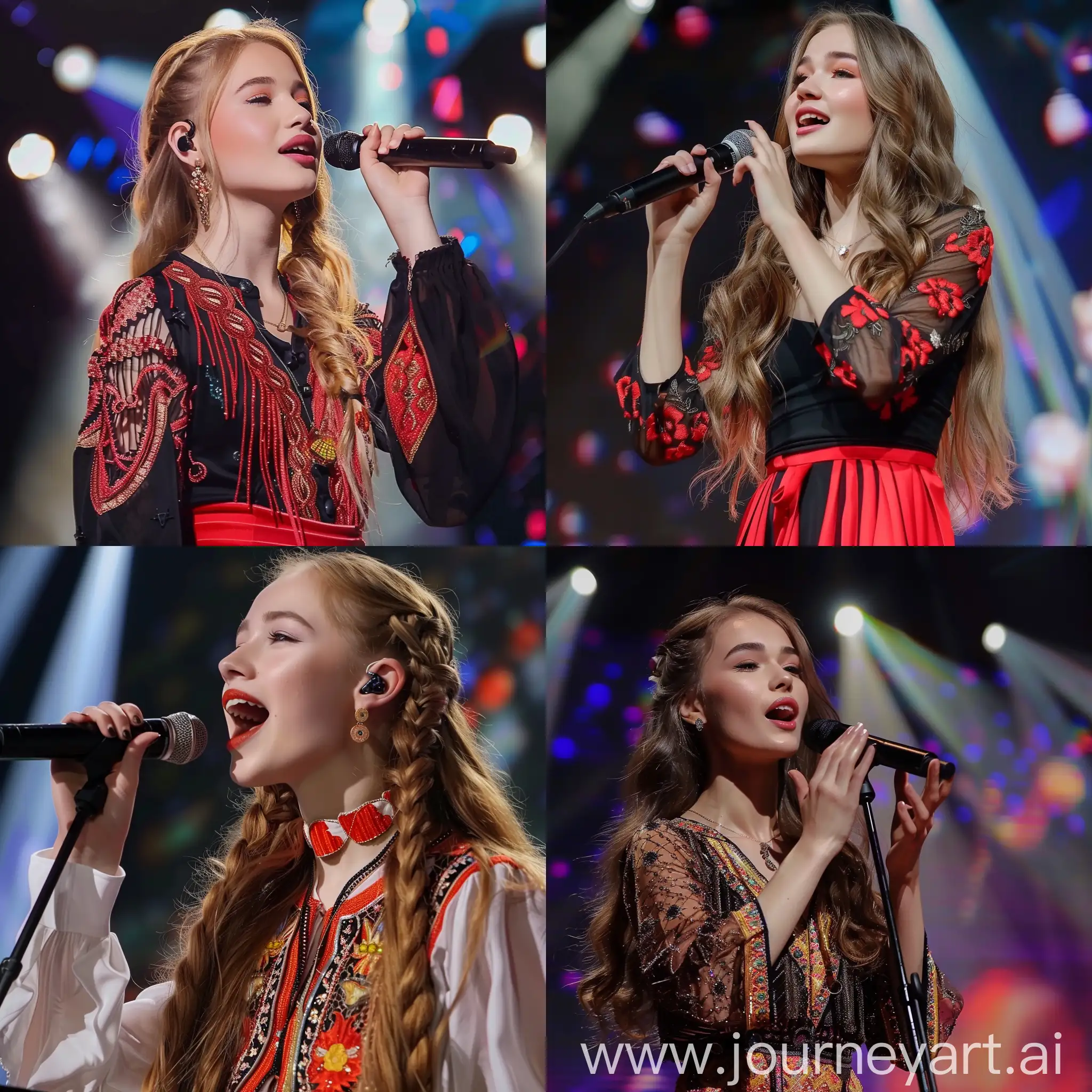 Russian-Eurovision-Singer-Performing-Beautifully