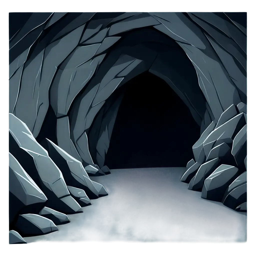 Cartoon-Style-Cave-PNG-Explore-Whimsical-Depths-with-HighQuality-Cartoon-Art