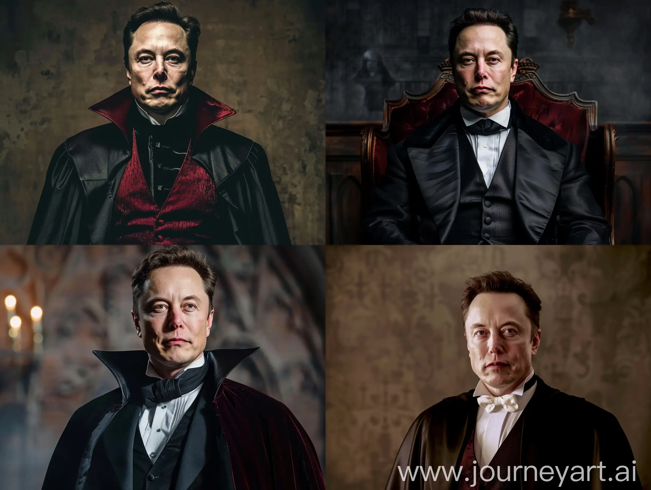 Elon-Musk-Portrayed-as-Dracula-Mysterious-Impersonation-in-Vintage-Style-Artwork
