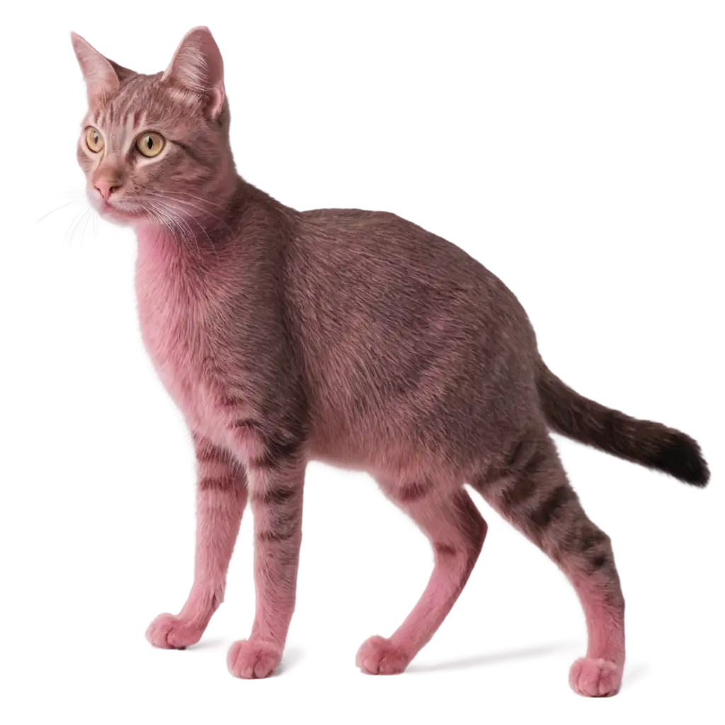 Exquisite-Pink-Cat-PNG-Bringing-Charm-and-Clarity-to-Digital-Art