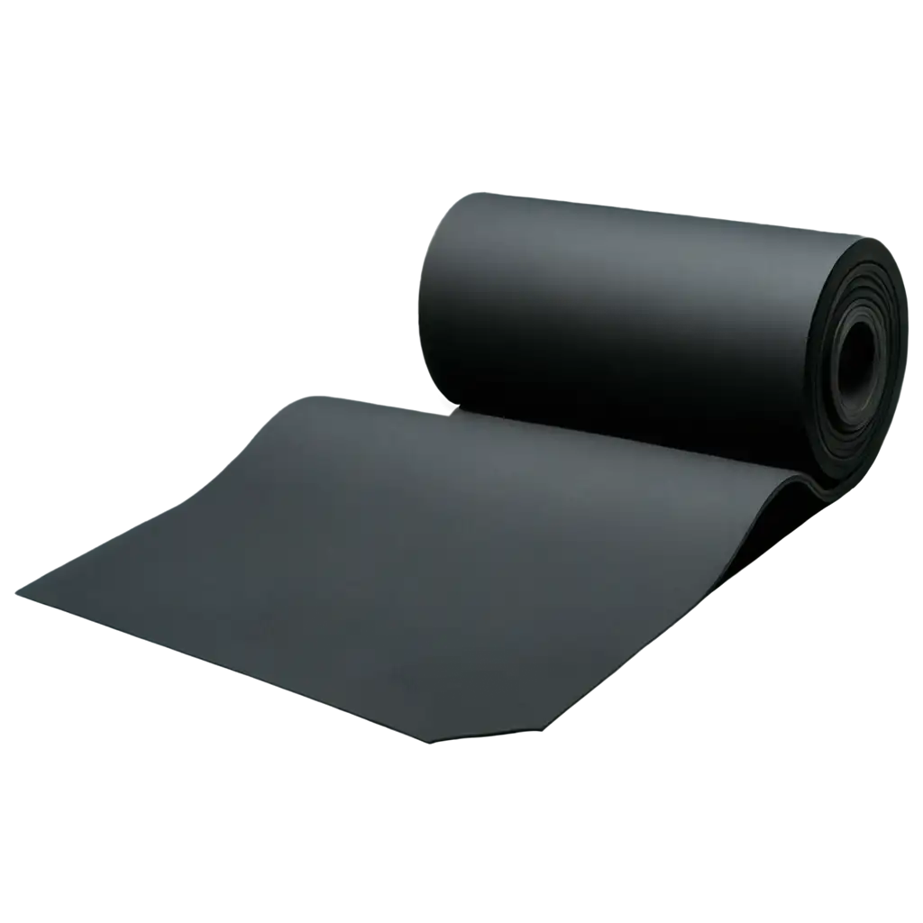 HighQuality-Rubber-Roll-34-View-PNG-Image-Enhance-Visuals-with-Clear-Detail