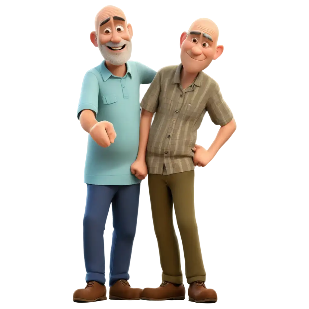 Disney Pixar Bald Old Man PNG Image TShirt Design Inspiration | PNG Prompt