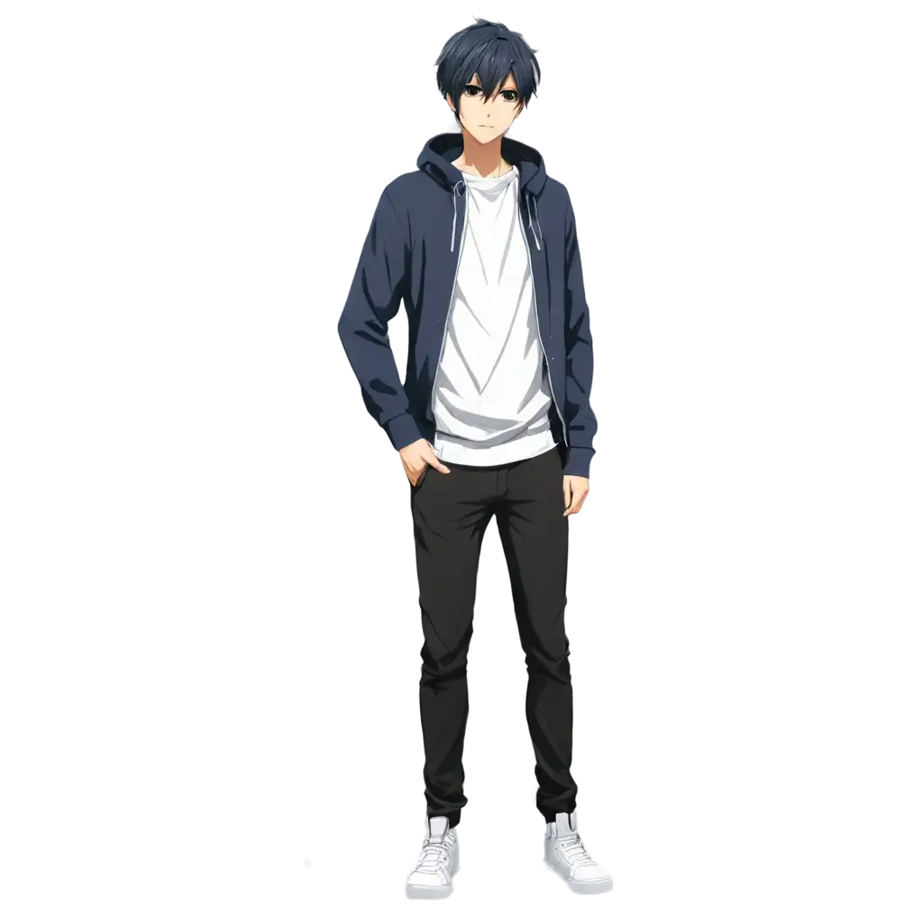 Anime boy stylish