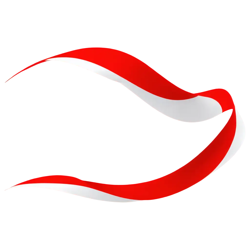 RIBBON RED AND WHITE indonesian flag
curve model
