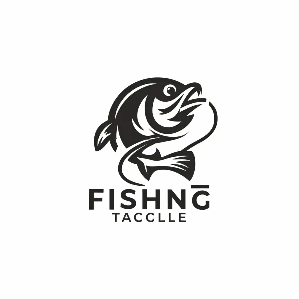 a logo design,with the text "Cheerful mormysh", main symbol:Fishing tackle,Moderate,be used in Travel industry,clear background