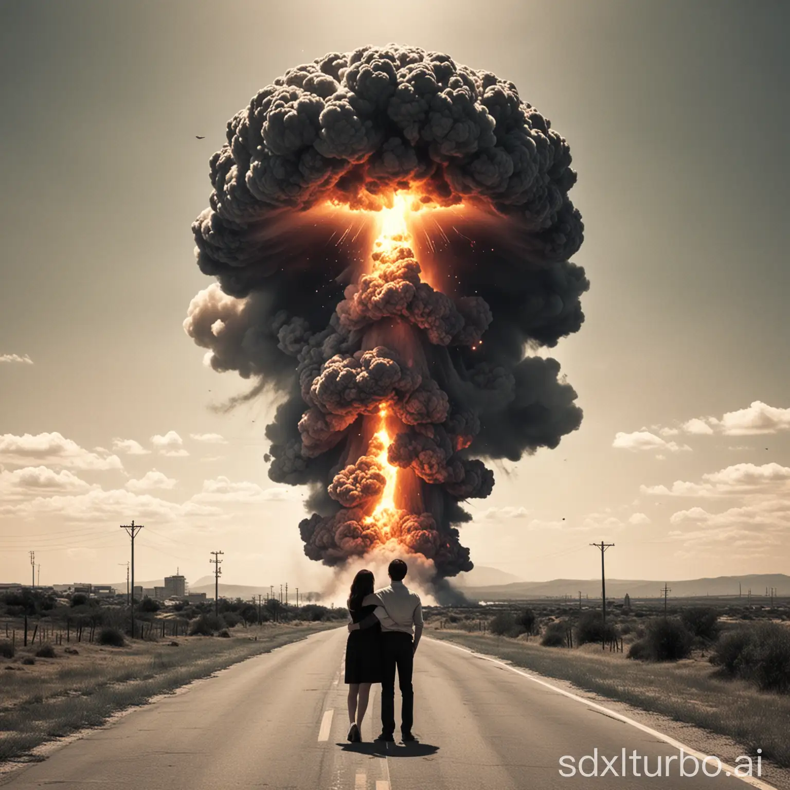 Explosive-Love-Romantic-Gesture-Amidst-Nuclear-Blast
