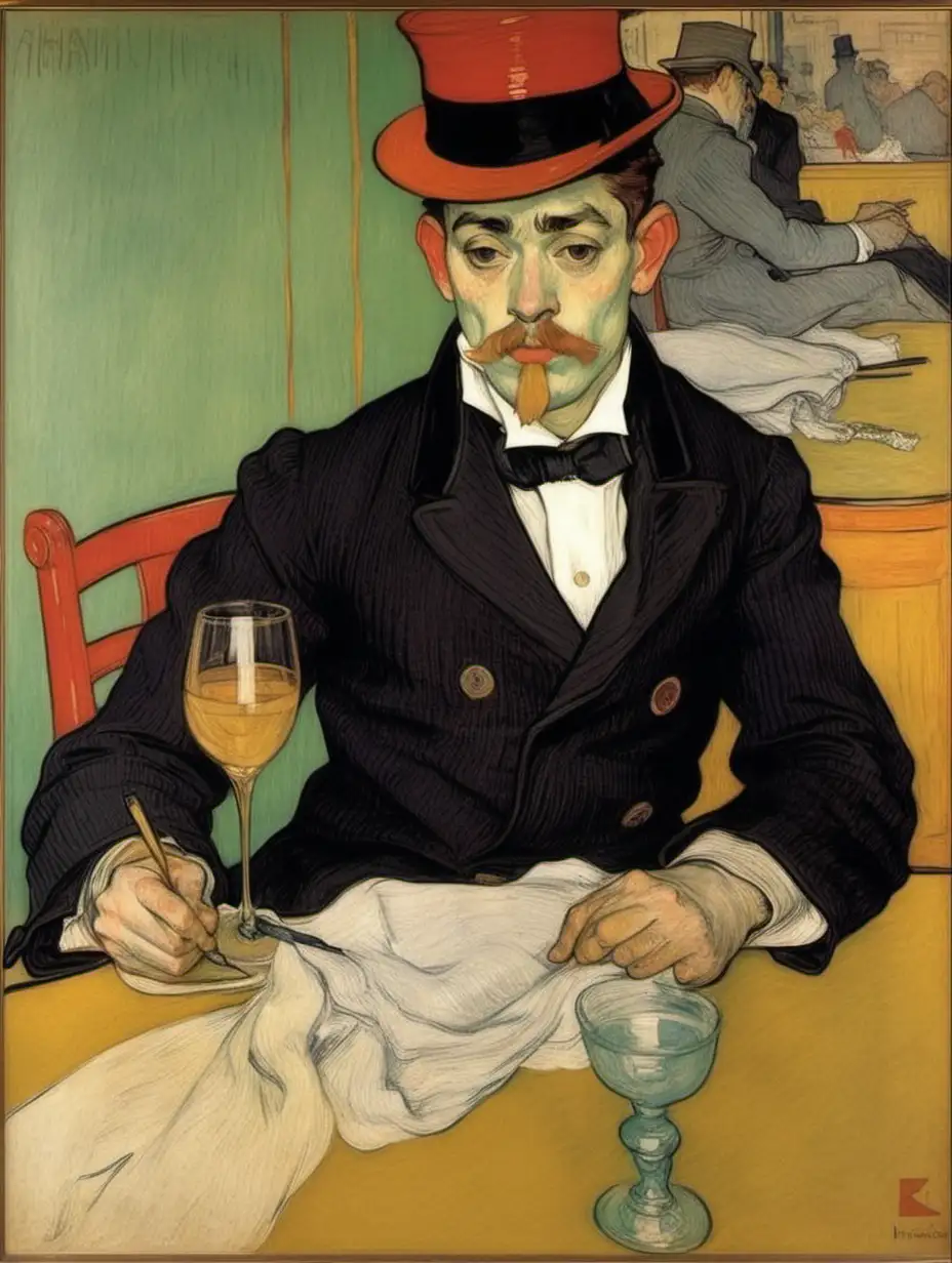 painting by Henri de Toulouse-Lautrec 