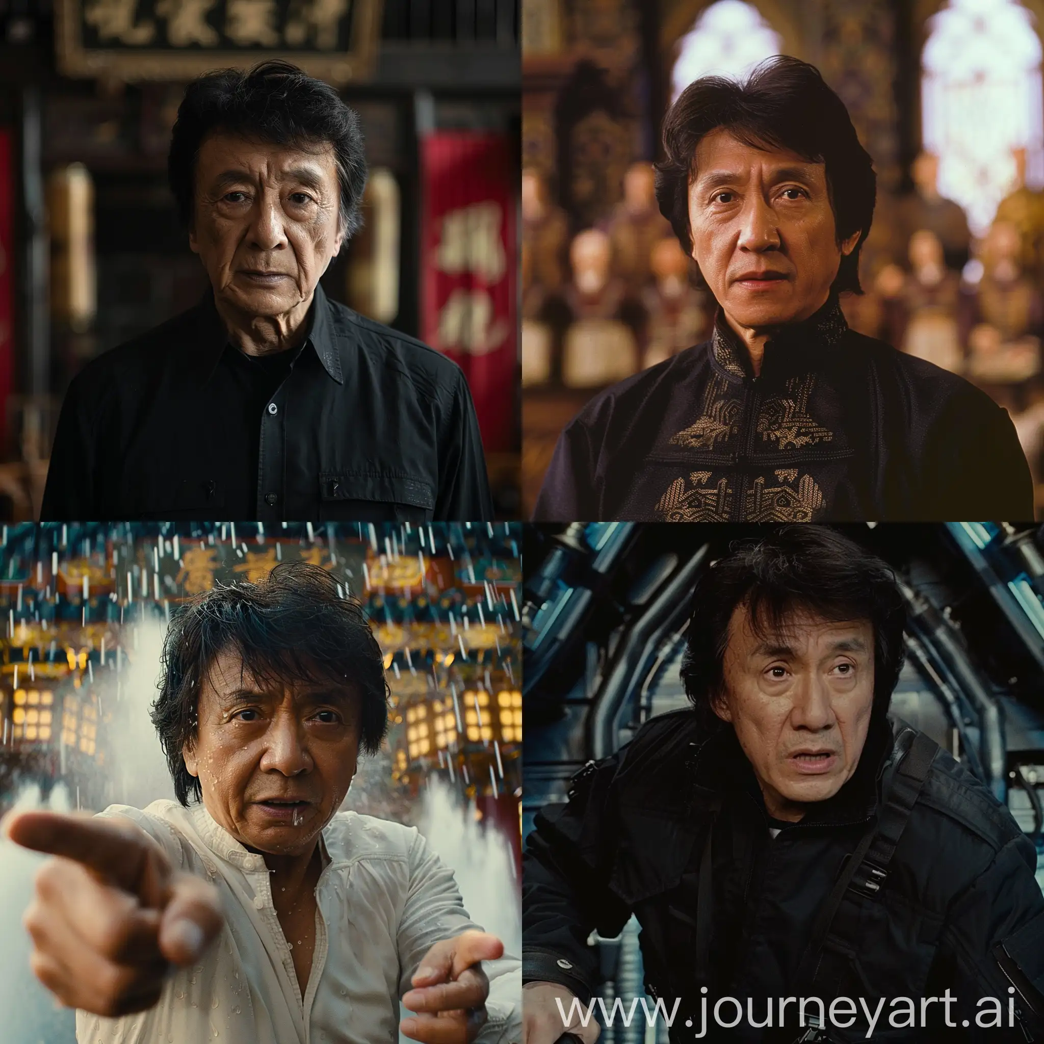 Jackie Chan in the movie Project A