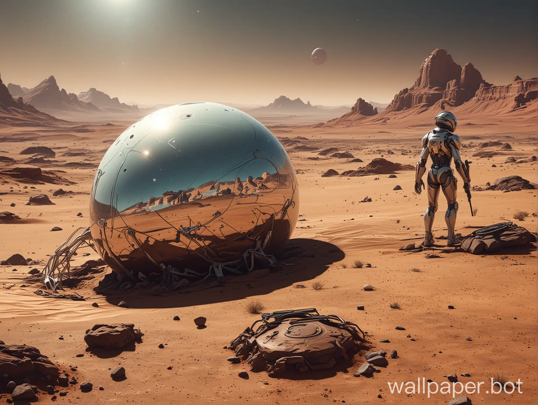 cyberspoon about the future on another planet in the genre of science fiction