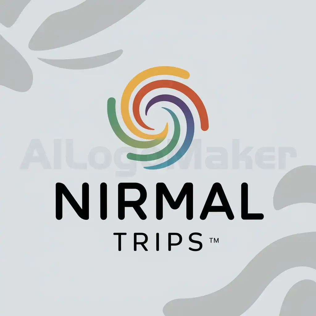 a logo design,with the text "Nirmal Trips", main symbol:trip,Moderate,clear background