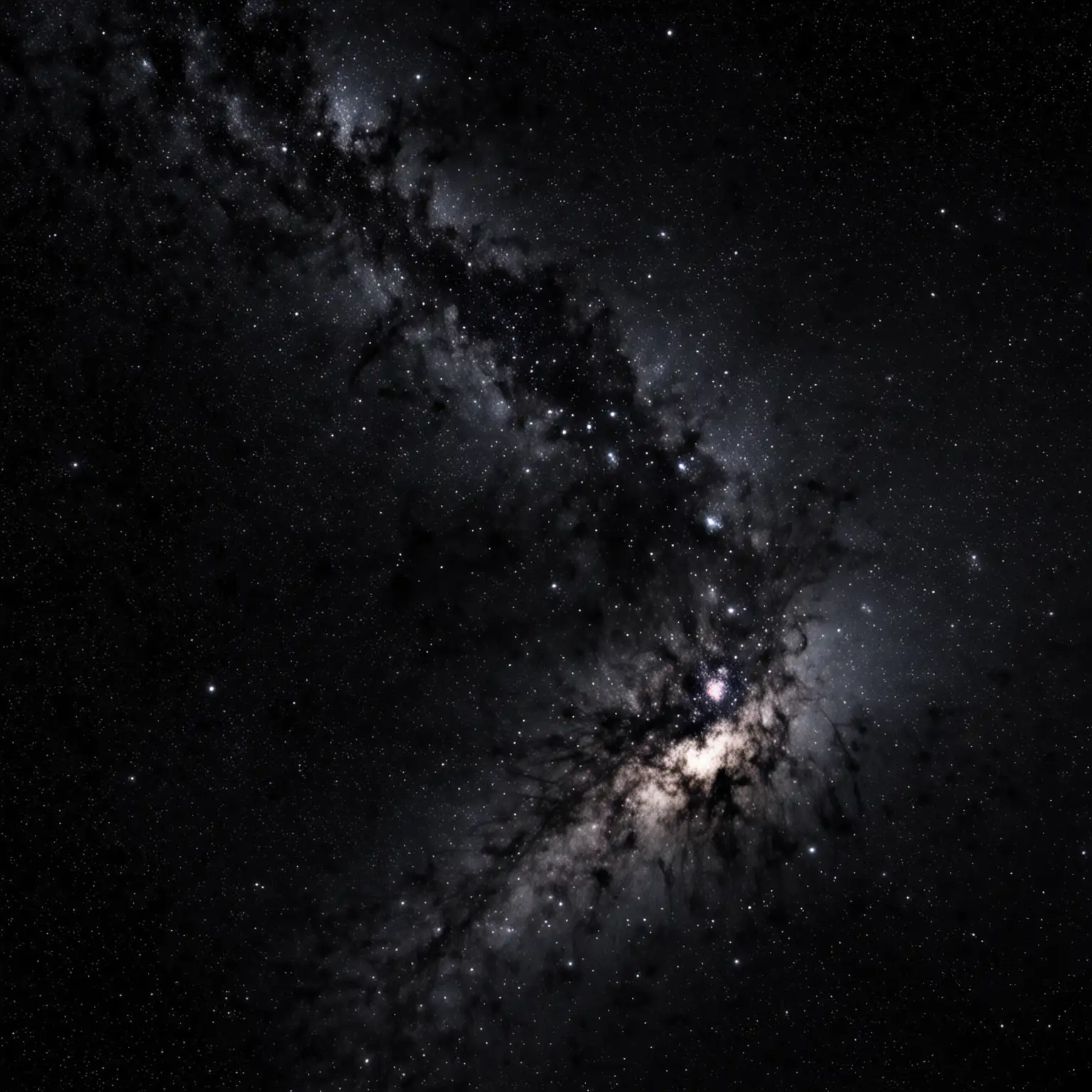 Starry-Sky-in-Black-Space-Celestial-Wallpaper
