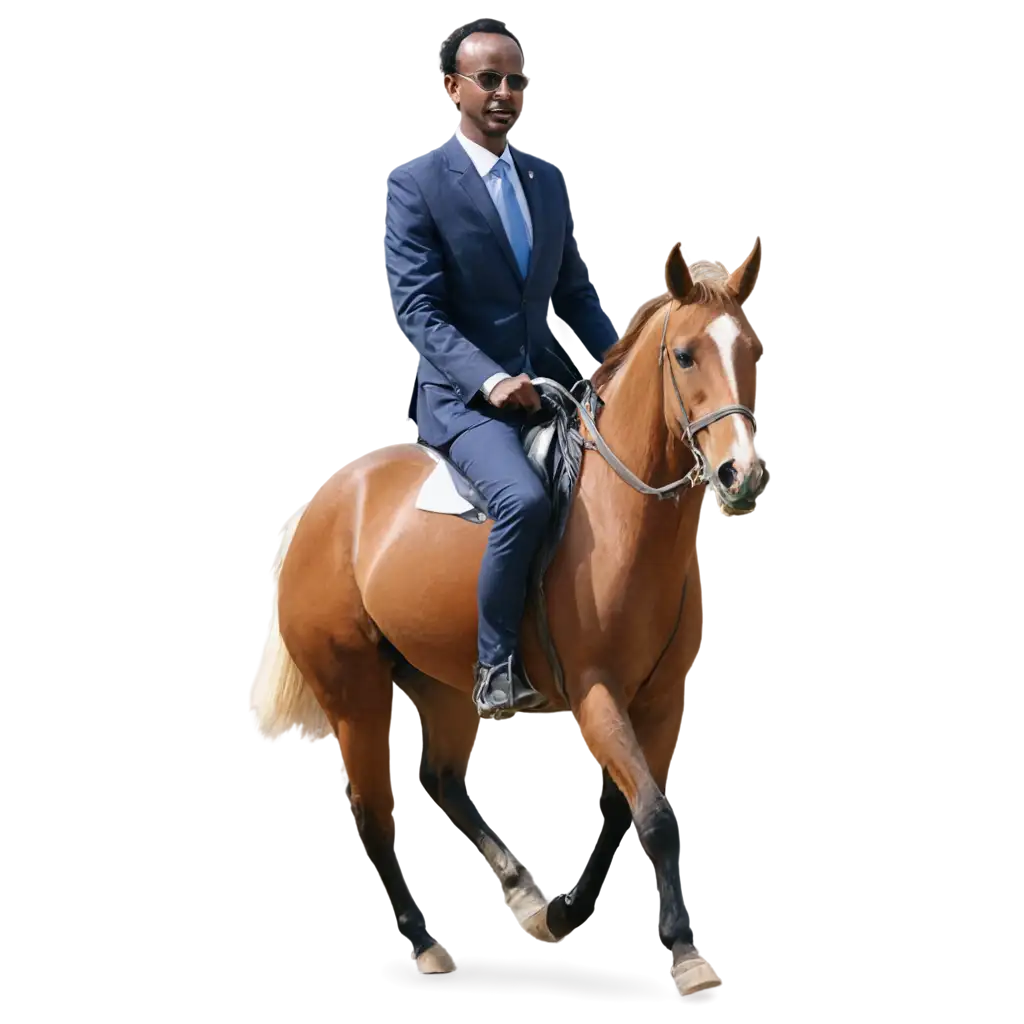 Farmajo on horse