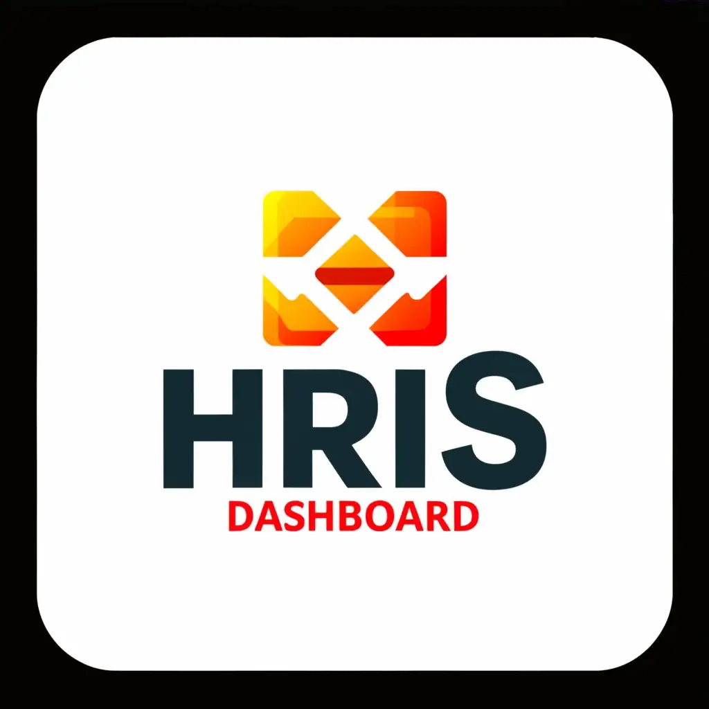 a logo design,with the text "HRIS", main symbol:Dashboard,Moderate,be used in Internet industry,clear background